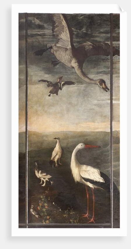 Animals, Myth of Orpheus, detail by Italian School