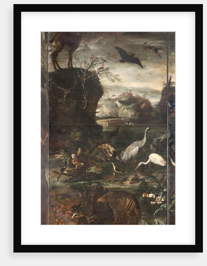 Animals, Myth of Orpheus, detail by Italian School