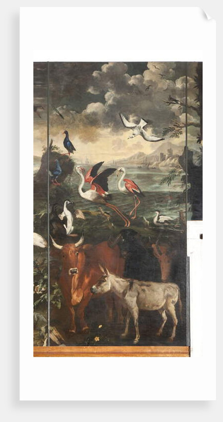 Animals, Myth of Orpheus, detail by Italian School