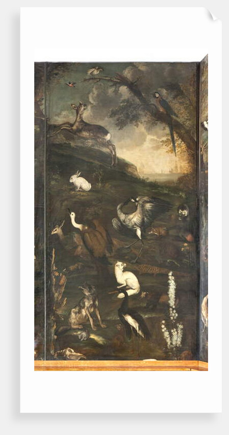 Animals, Myth of Orpheus, detail by Italian School