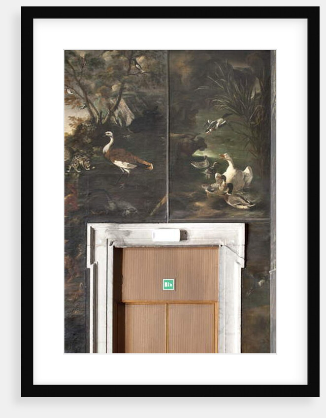 Swan and ducks, Myth of Orpheus by Italian School