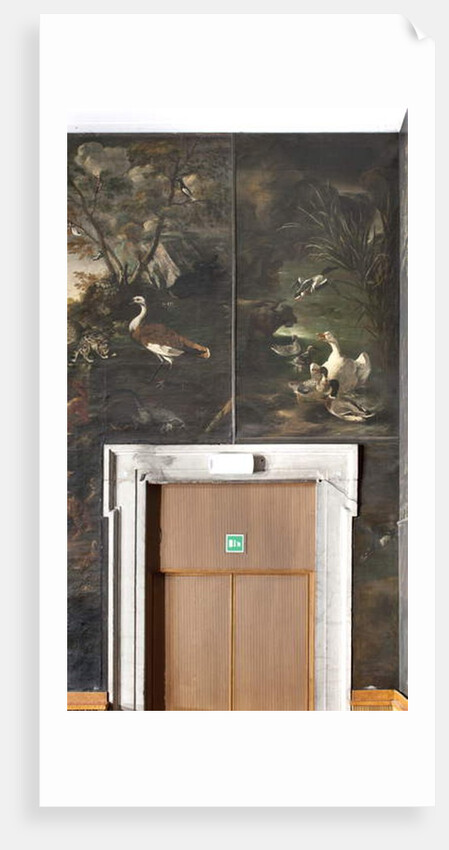 Swan and ducks, Myth of Orpheus by Italian School