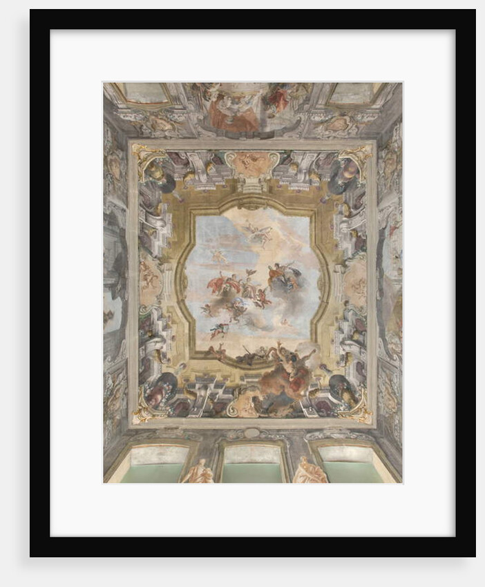 The Fall of the Demons, Stories of Scipio, detail, 1731 by Giovanni Battista Tiepolo