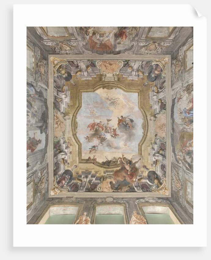 The Fall of the Demons, Stories of Scipio, detail, 1731 by Giovanni Battista Tiepolo