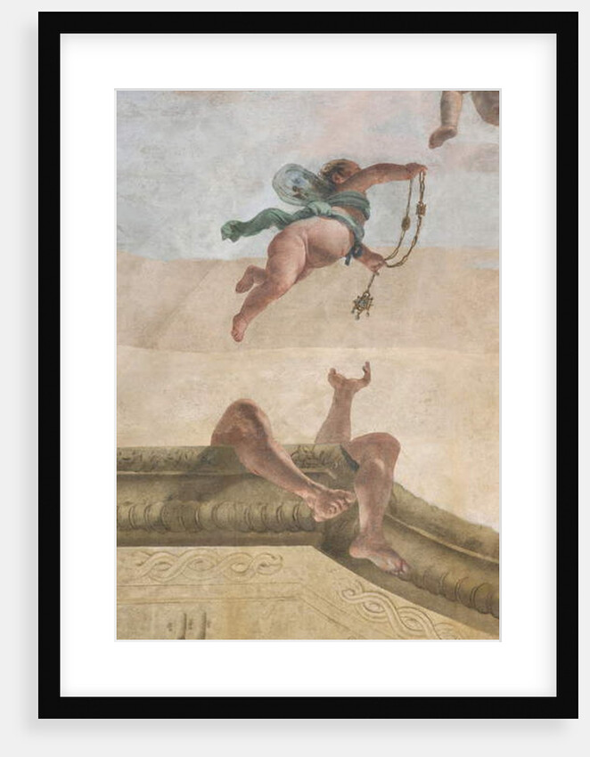 The Fall of the Demons, Stories of Scipio, detail, 1731 by Giovanni Battista (1696-1770) Tiepolo