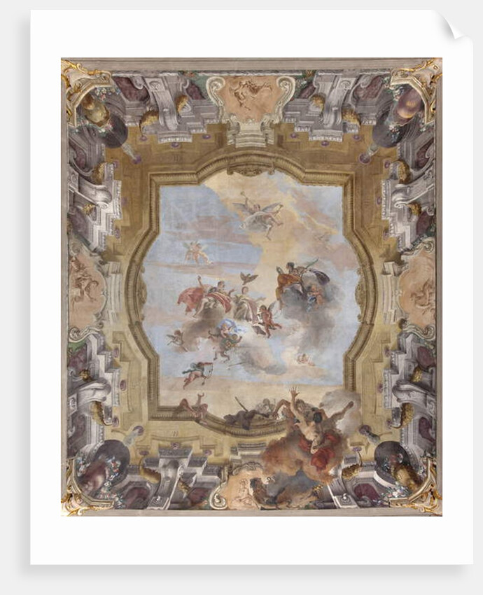 The Fall of the Demons, Stories of Scipio, 1731 by Giovanni Battista Tiepolo