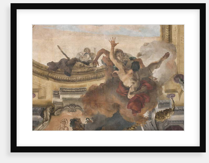 The Fall of the Demons, Stories of Scipio, detail, 1731 by Giovanni Battista Tiepolo