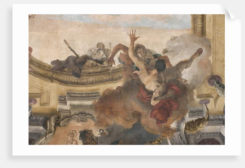 The Fall of the Demons, Stories of Scipio, detail, 1731 by Giovanni Battista Tiepolo