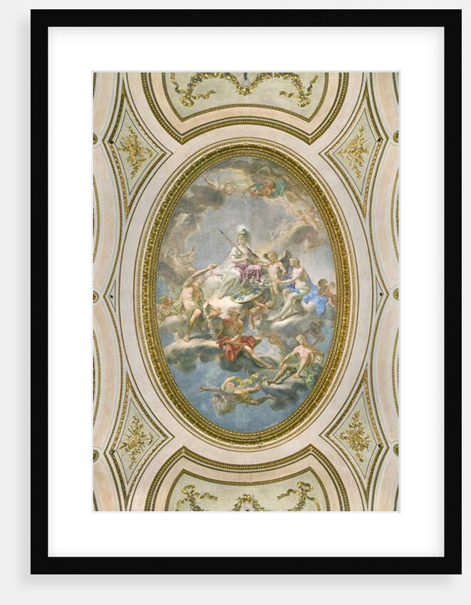 La Sapienza, ceiling of the Salone d Onore or Sala Napoleonica, 1777 by Martin Knoller