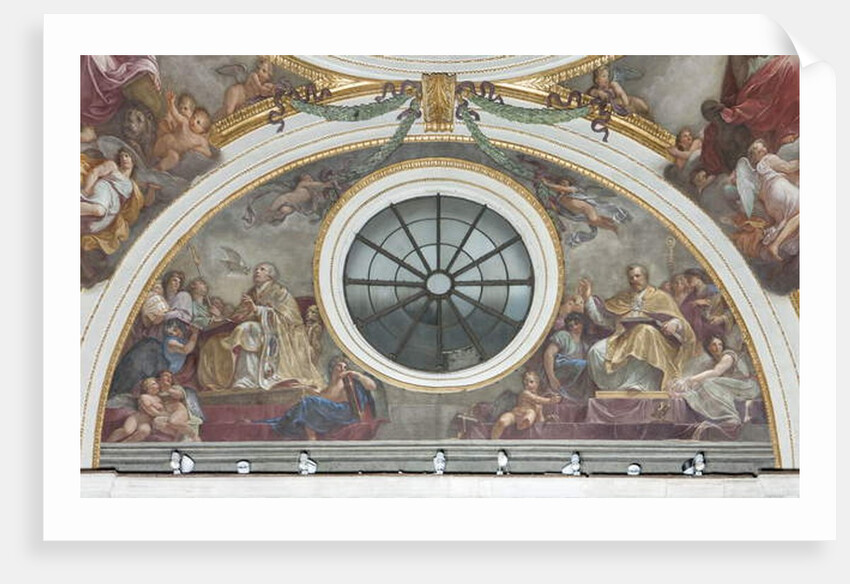 Saint Ambrose and Saint Gregory the Great, 1792-95 by Andrea the Elder Appiani