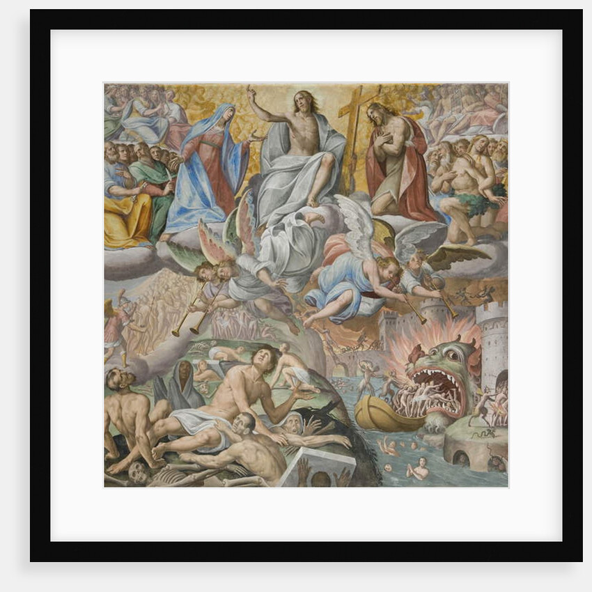 Last Judgement, detail, 1614 by Giovanni Mauro della (c.1575-1640) Rovere