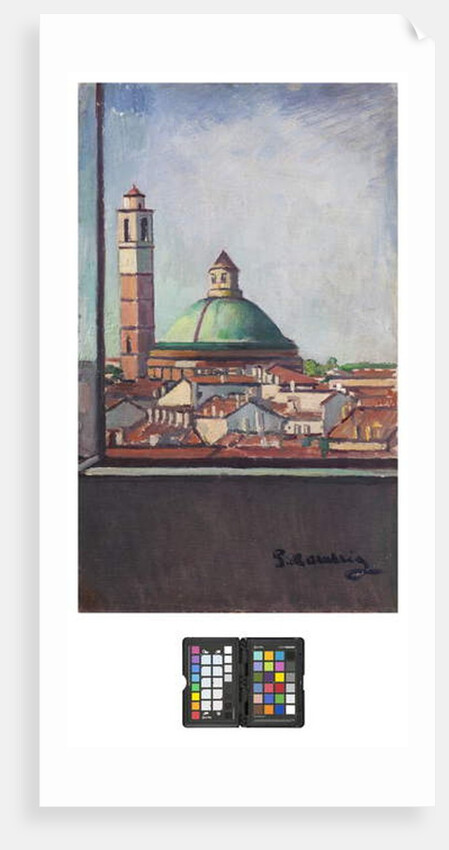 San Carlo Dome in Milan, 1928 by Pietro Marussig