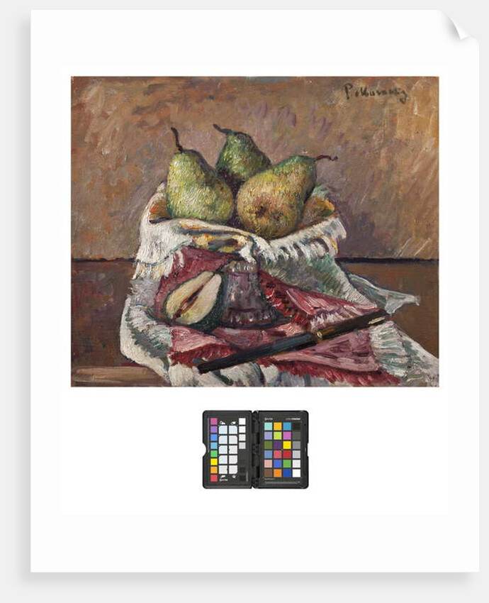 Still life with pears, 1928 by Pietro Marussig