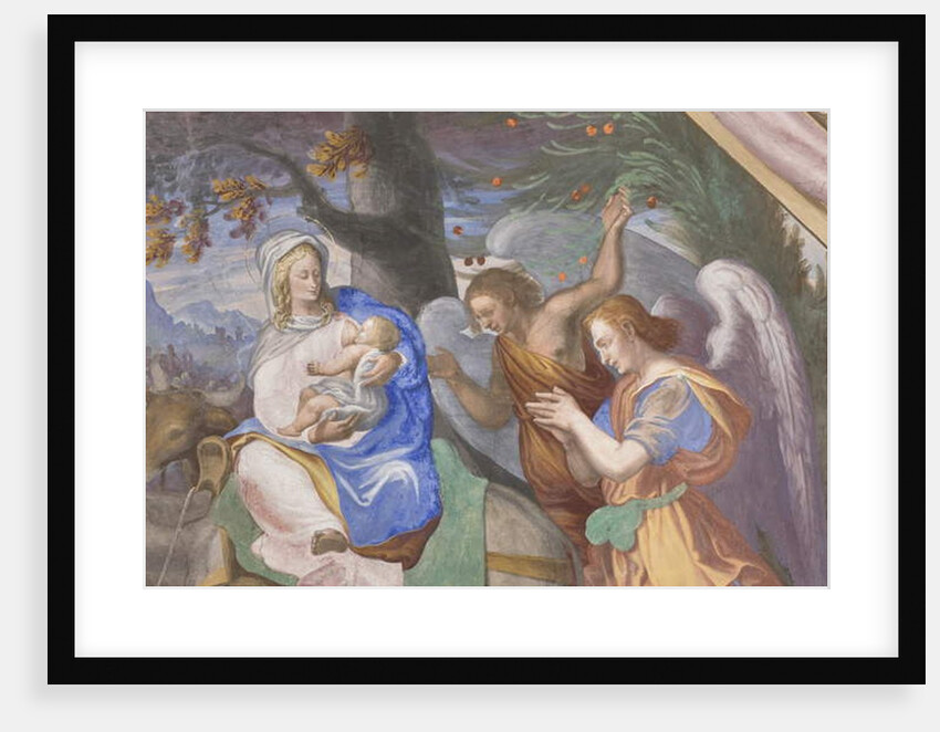 Scenes from the Virgin Mary's life, detail of 3498750 by Michelangelo Carminati