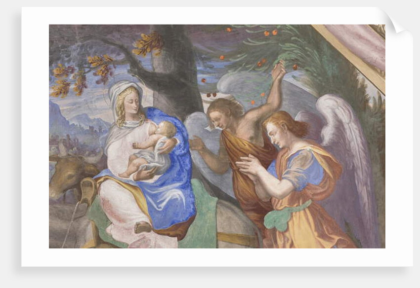 Scenes from the Virgin Mary's life, detail of 3498750 by Michelangelo Carminati