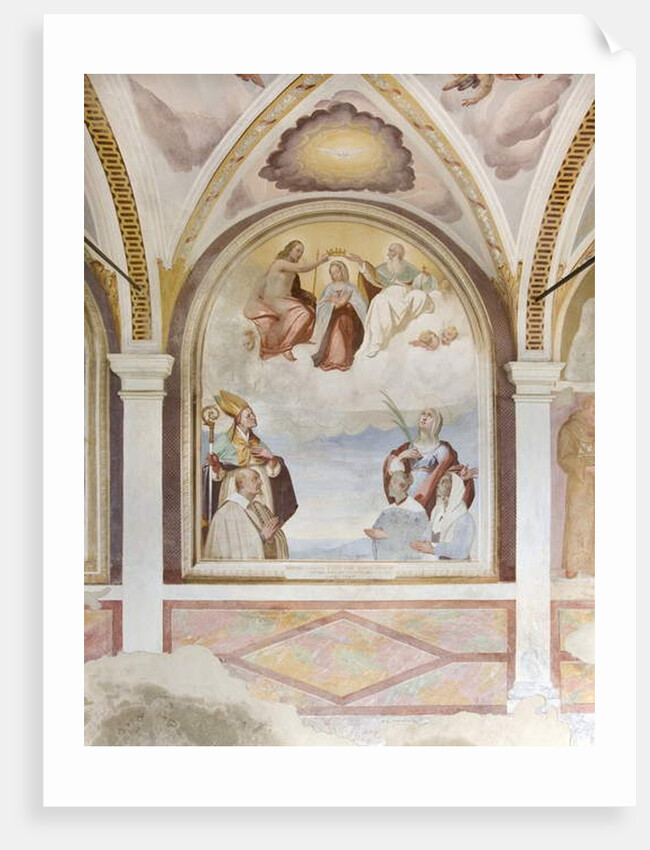 Coronation of the Virgin by Carlo Innocenzo Carloni