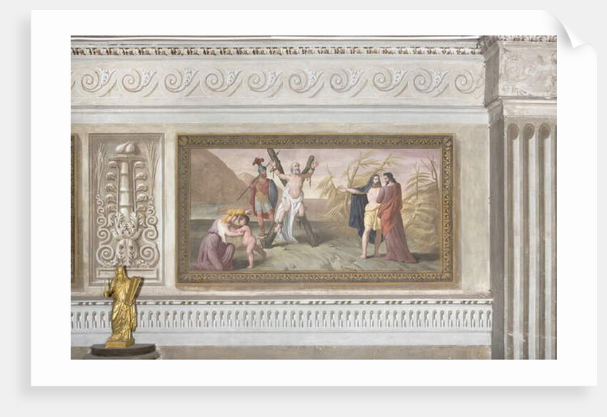 Crucifixion of Saint Andrew by Giovanni Chiarini