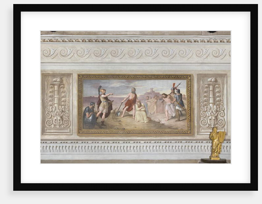 The Martyrdom of Saint Mathew, from Stories of Christ, 1841 by Giovanni Chiarini