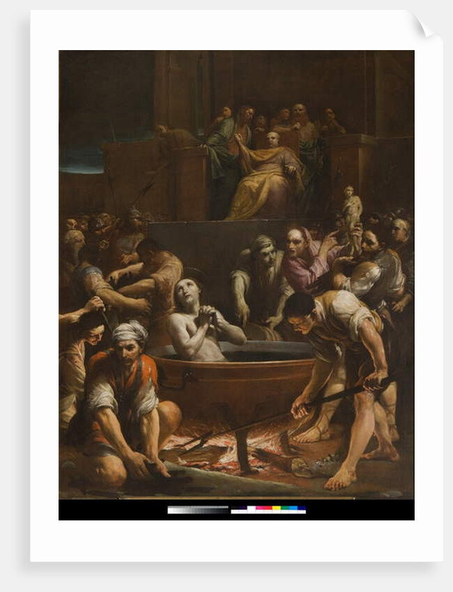 The Martyrdom of Saint John the Evangelist, c.1715 by Giuseppe Maria (1665-1747) Crespi