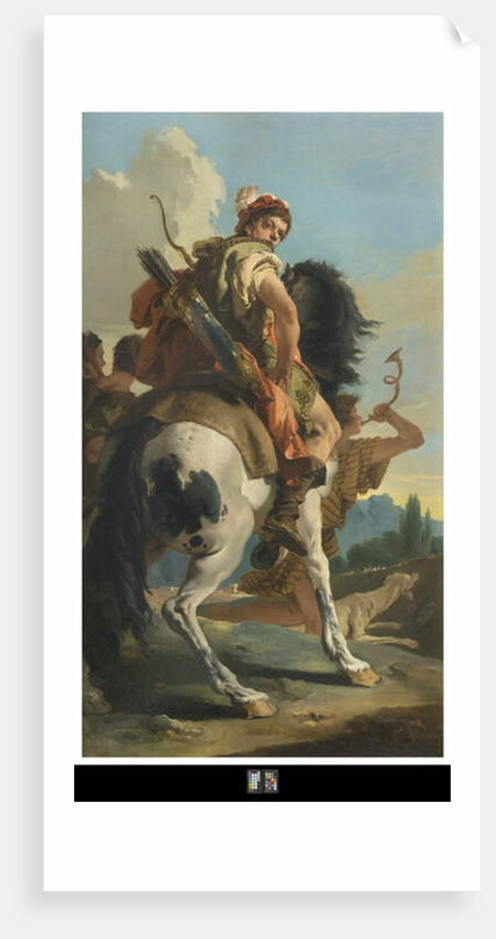 Hunter on Horseback, 1718-30 by Giovanni Battista (1696-1770) Tiepolo