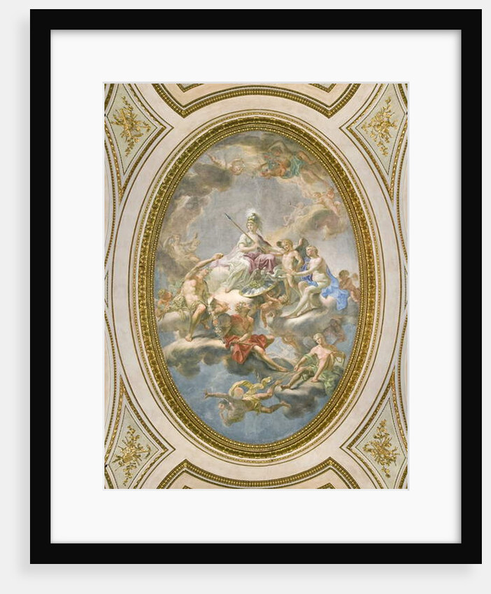 La Sapienza, ceiling of the Salone d Onore or Sala Napoleonica, 1777 by Martin Knoller