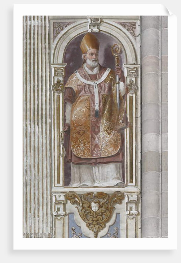 Saint Ambrose by Daniele Crespi