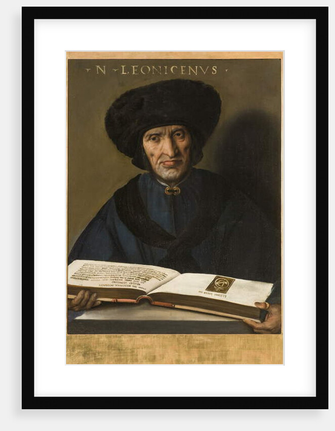 Niccolò Leoniceno, 1521 by Dosso Dossi