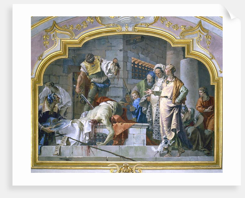 The Beheading of St John the Baptist, 1732-33 by Giovanni Battista Tiepolo