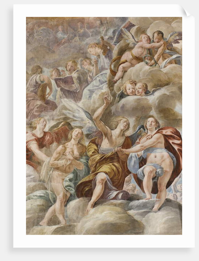 Musician Angels and Holy Souls, 1629 by Tanzio da Varallo