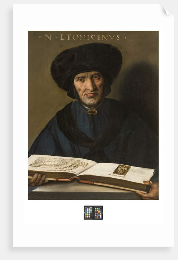 Niccolò Leoniceno, 1521 by Dosso Dossi