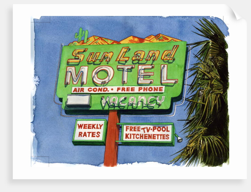 The Sun Land, Miracle Mile, 2004 by Lucy Masterman