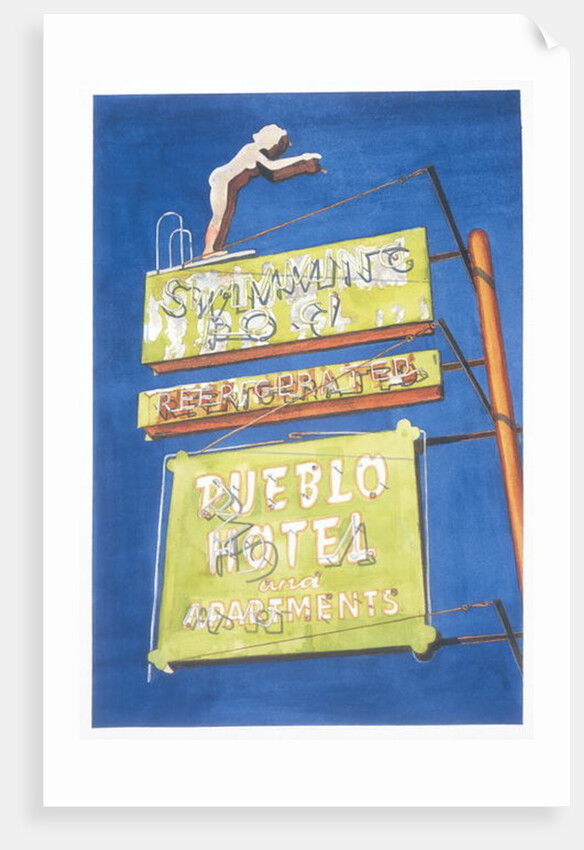 Pueblo Hotel, 2001 by Lucy Masterman