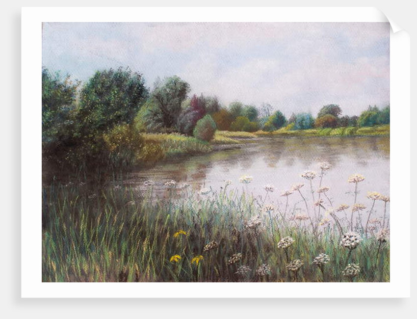 Jubilee River near Maidenhed, 2018 by Margo Starkey