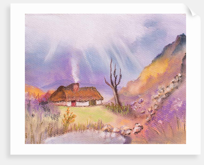 Bright Sky over Dorset, 2018 by Margo Starkey