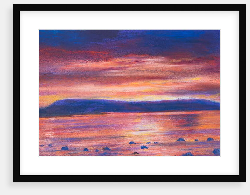 Bright sky over Dorset by Margo Starkey