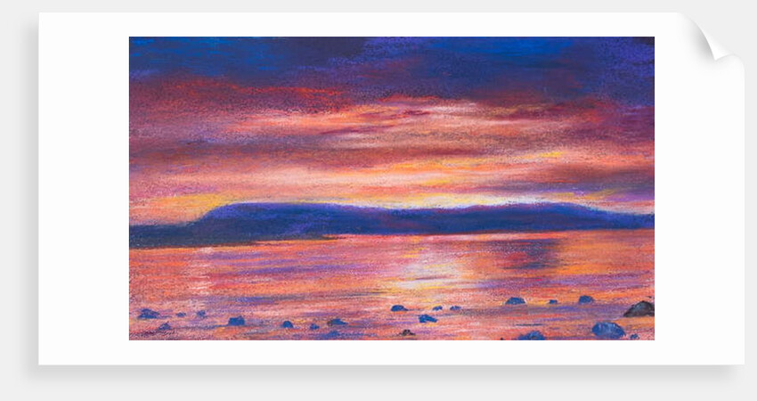 Bright sky over Dorset by Margo Starkey