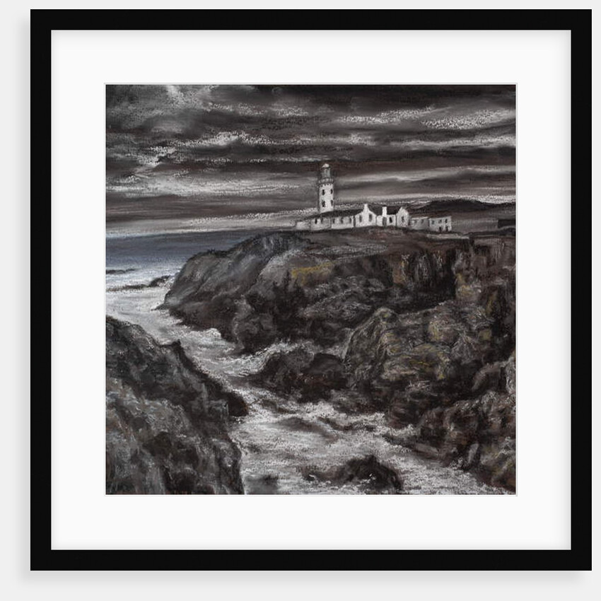Storm on the rocks by Margo Starkey