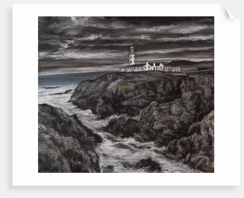 Storm on the rocks by Margo Starkey