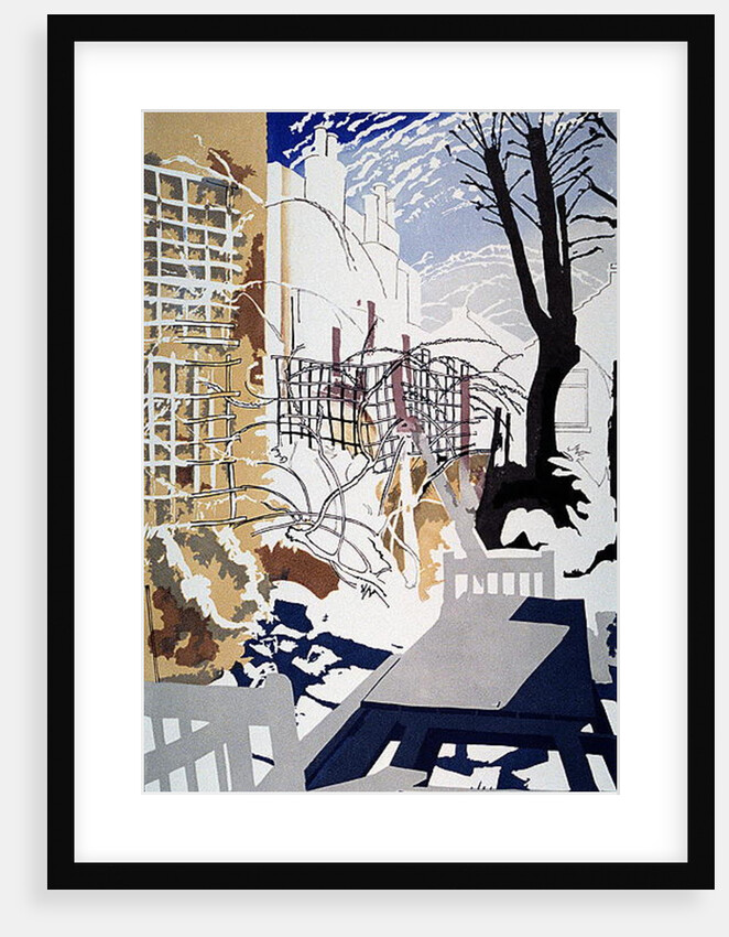 Stark Winter Back-Garden, 1993 by Miles Thistlethwaite