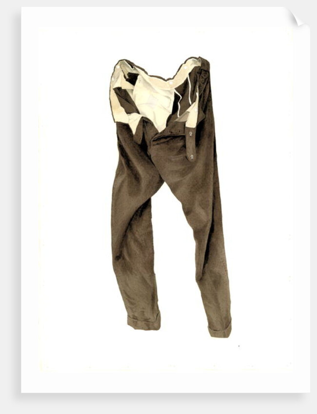 Brown Corduroy Trousers 2003 by Miles Thistlethwaite