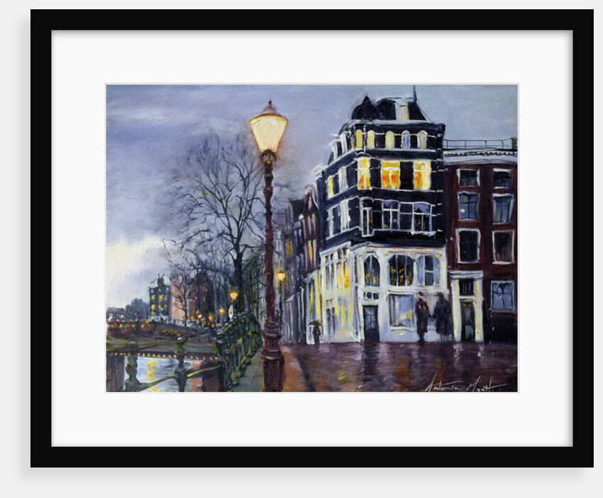 At Dusk, Amsterdam, 1999 by Antonia Myatt