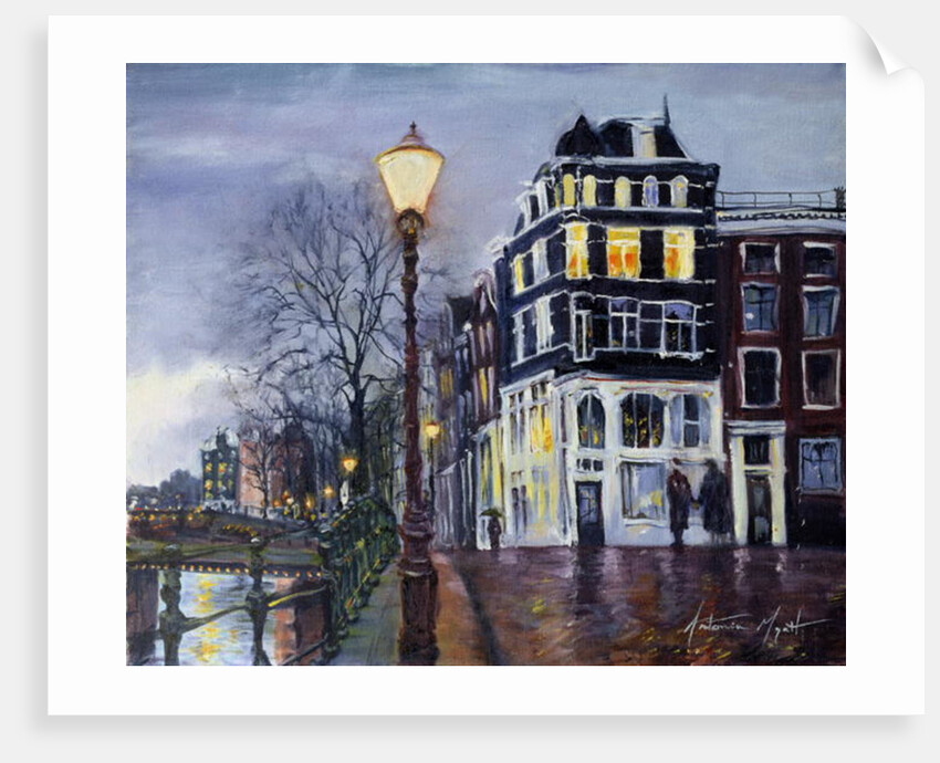 At Dusk, Amsterdam, 1999 by Antonia Myatt