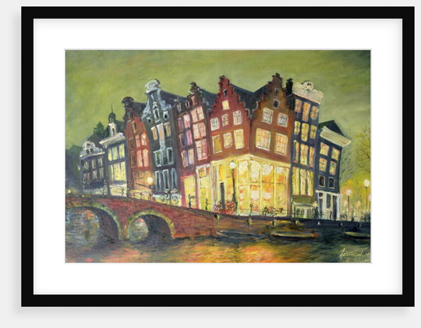 Bright Lights, Amsterdam, 2000 by Antonia Myatt