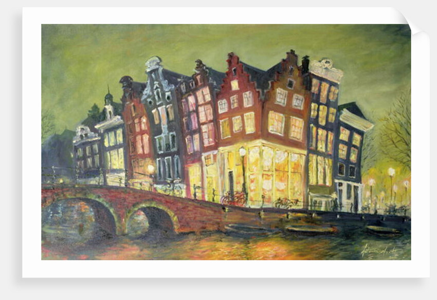 Bright Lights, Amsterdam, 2000 by Antonia Myatt