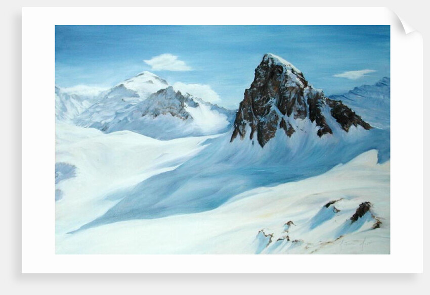 Alpine Shadows, 2000 by Antonia Myatt