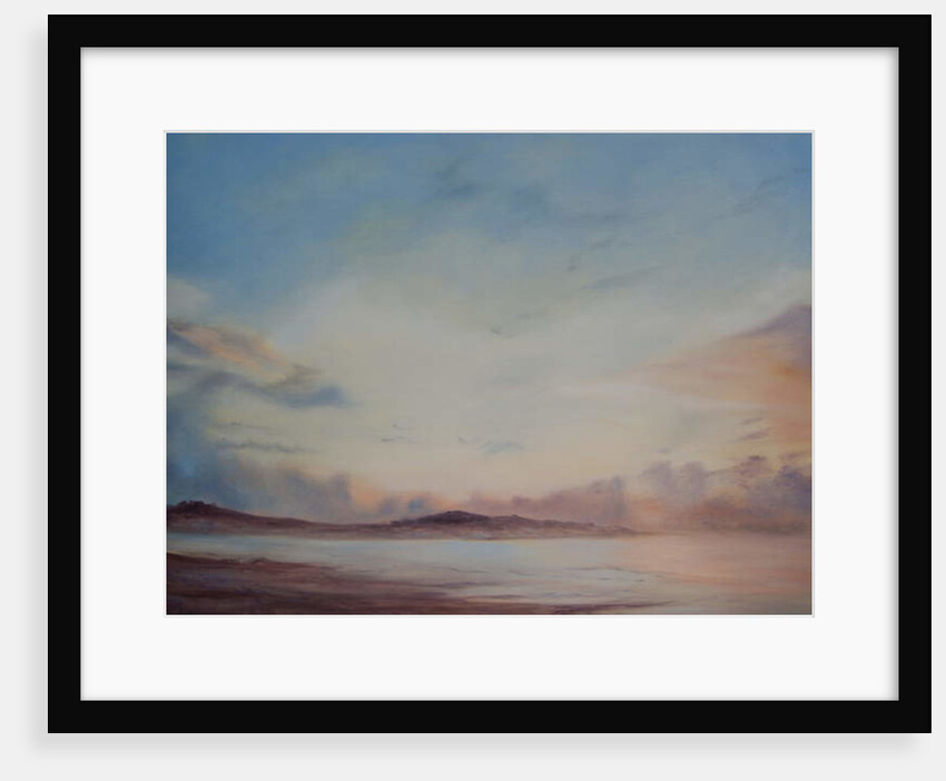 Instow Beach, Separation of the tide, 2014 by Antonia Myatt