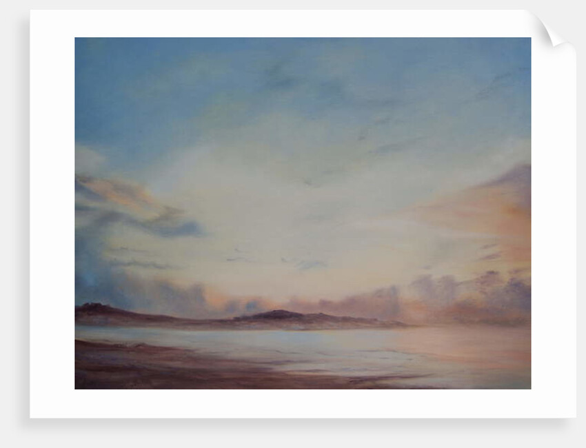 Instow Beach, Separation of the tide, 2014 by Antonia Myatt