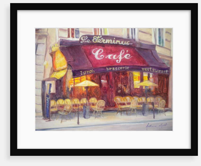 Cafe le Terminus, 2010 by Antonia Myatt