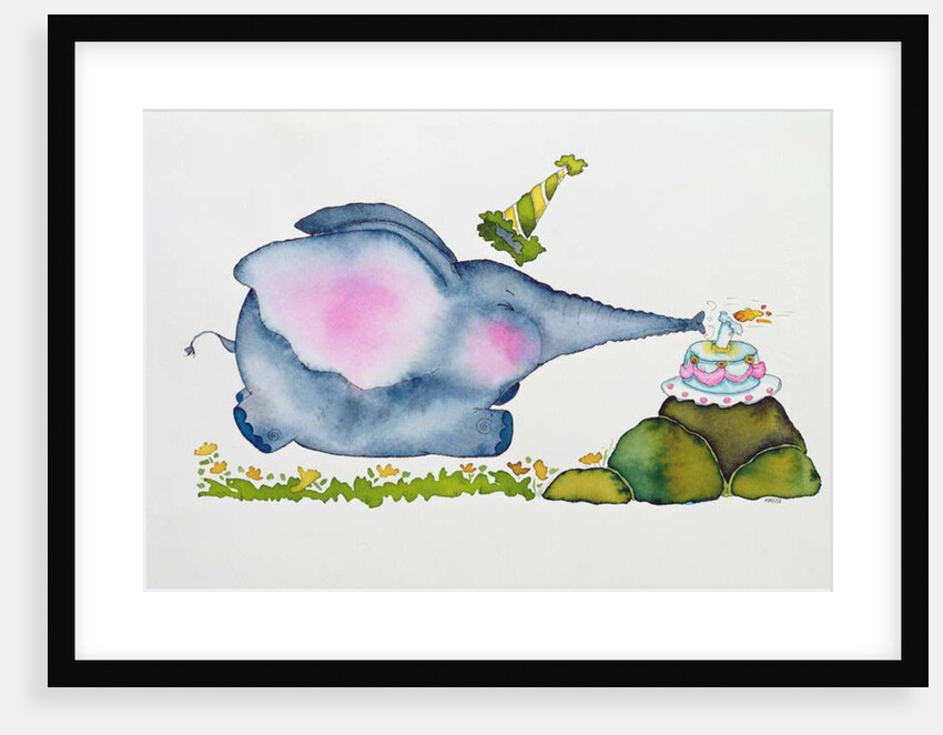 Birthday Elephant, 1998 by Maylee Christie