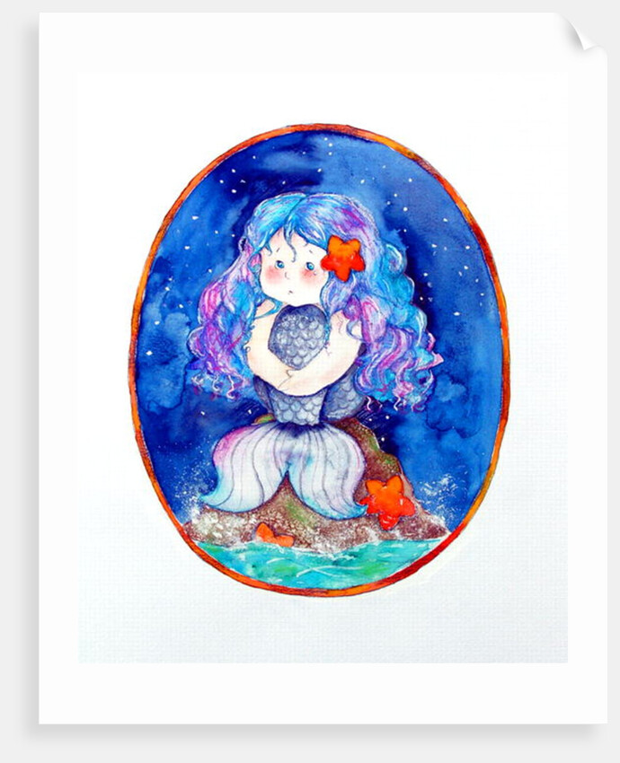 Sad Little Mermaid by Maylee Christie